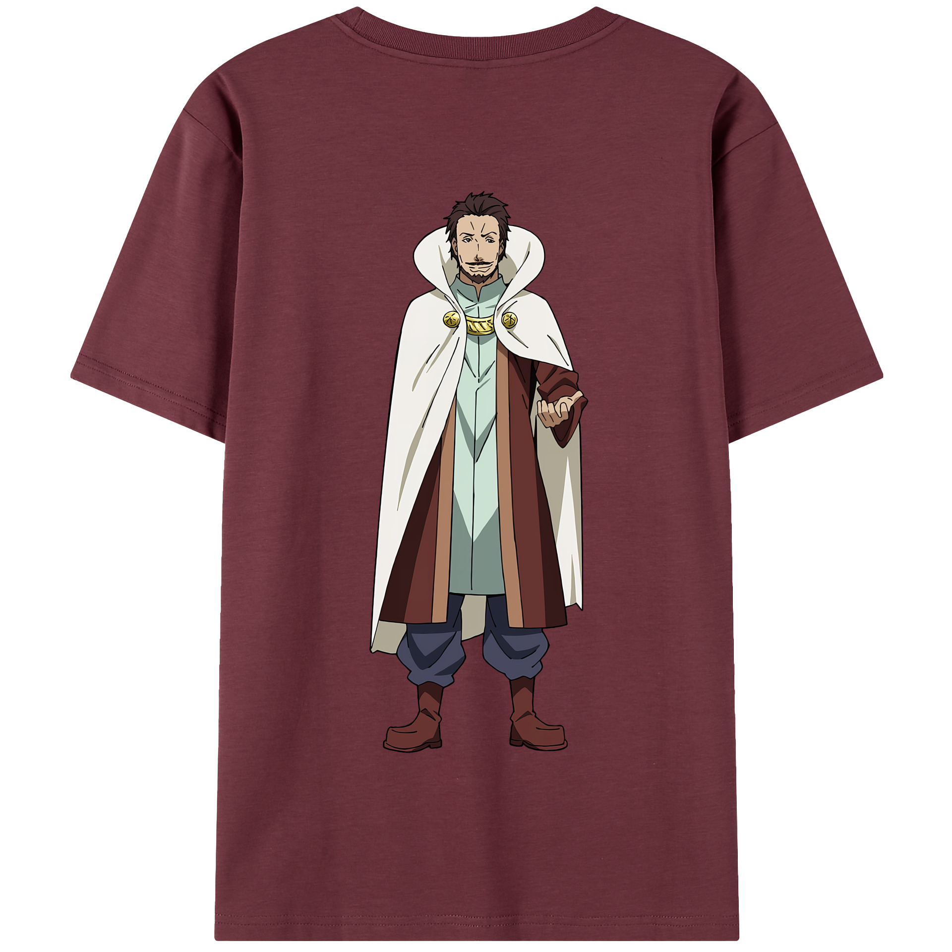 （画像用） 転スラ Regarding Reincarnated to Slime 綿100％半袖Tシャツ（背面プリント）